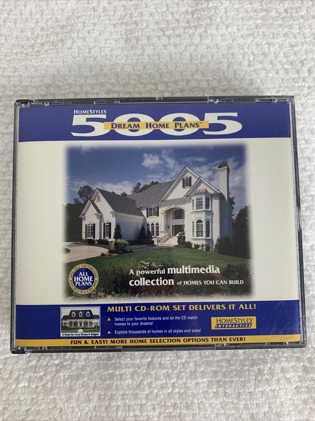 Lot of 2 Home Plans Cds Over 6000 Plans Home style and Expert Software Be
