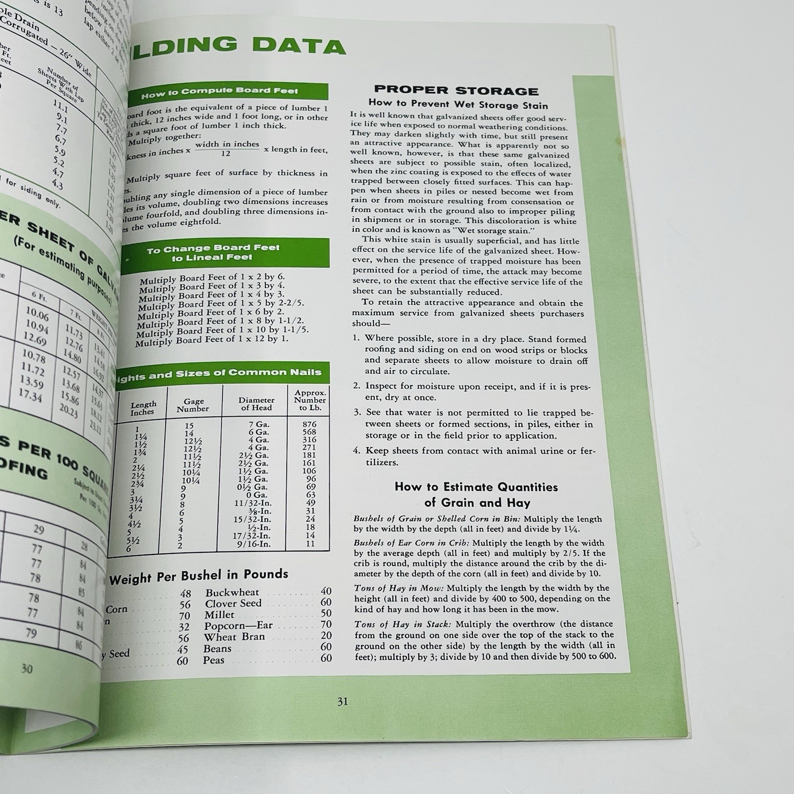 1959 Republic Steel Roofing On Farm Buildings Guide Manual Catalog Book Barn
