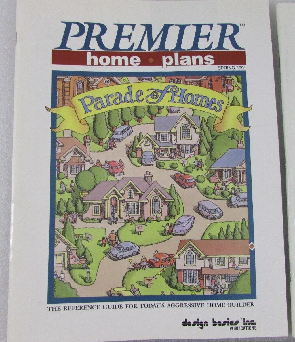 4 Premier Home Plans Catalog: Reference Guide for Today’s Home Builder ’91 ’92