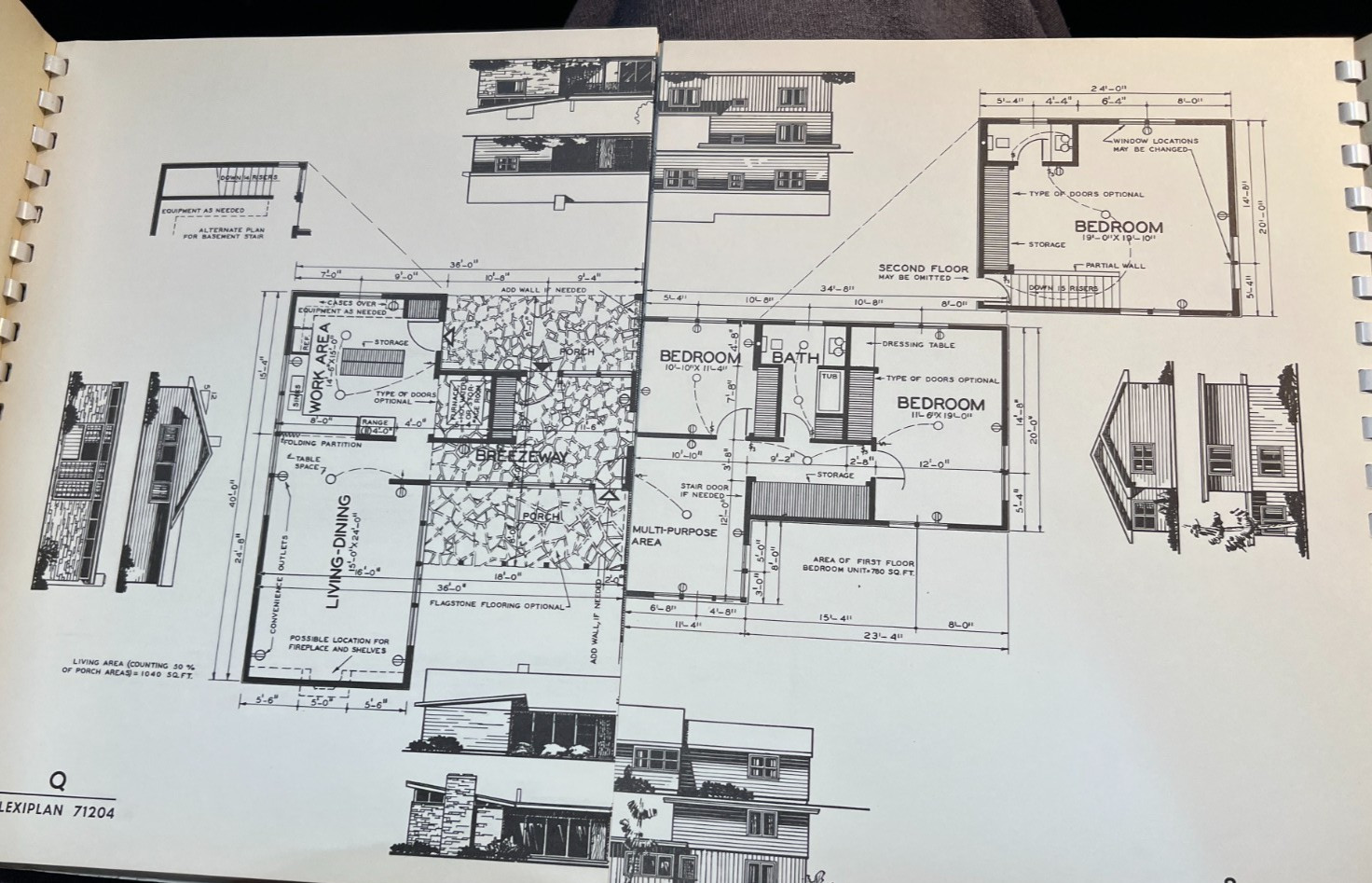 Contemporary Farmhouses Flexiplan 71204 Home Building Patterns University of IL