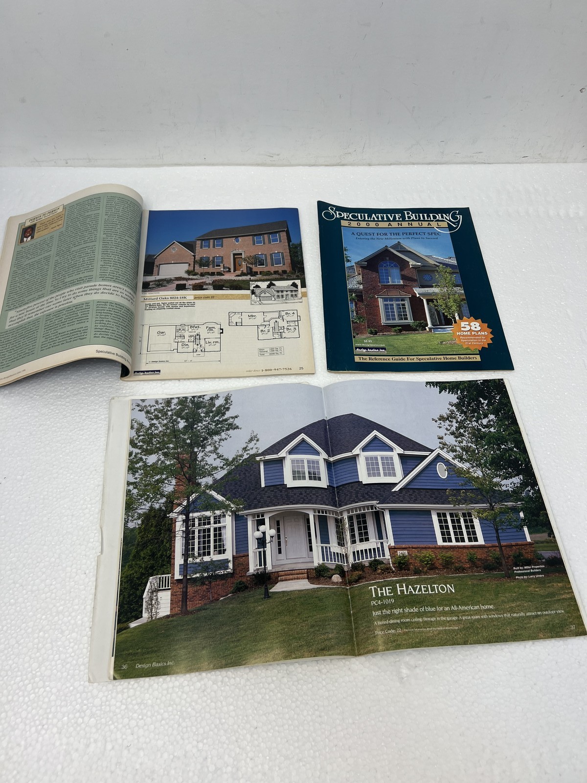 Vintage Home House Plans Magazines Lot x10 Blueprints Architectural Design Books