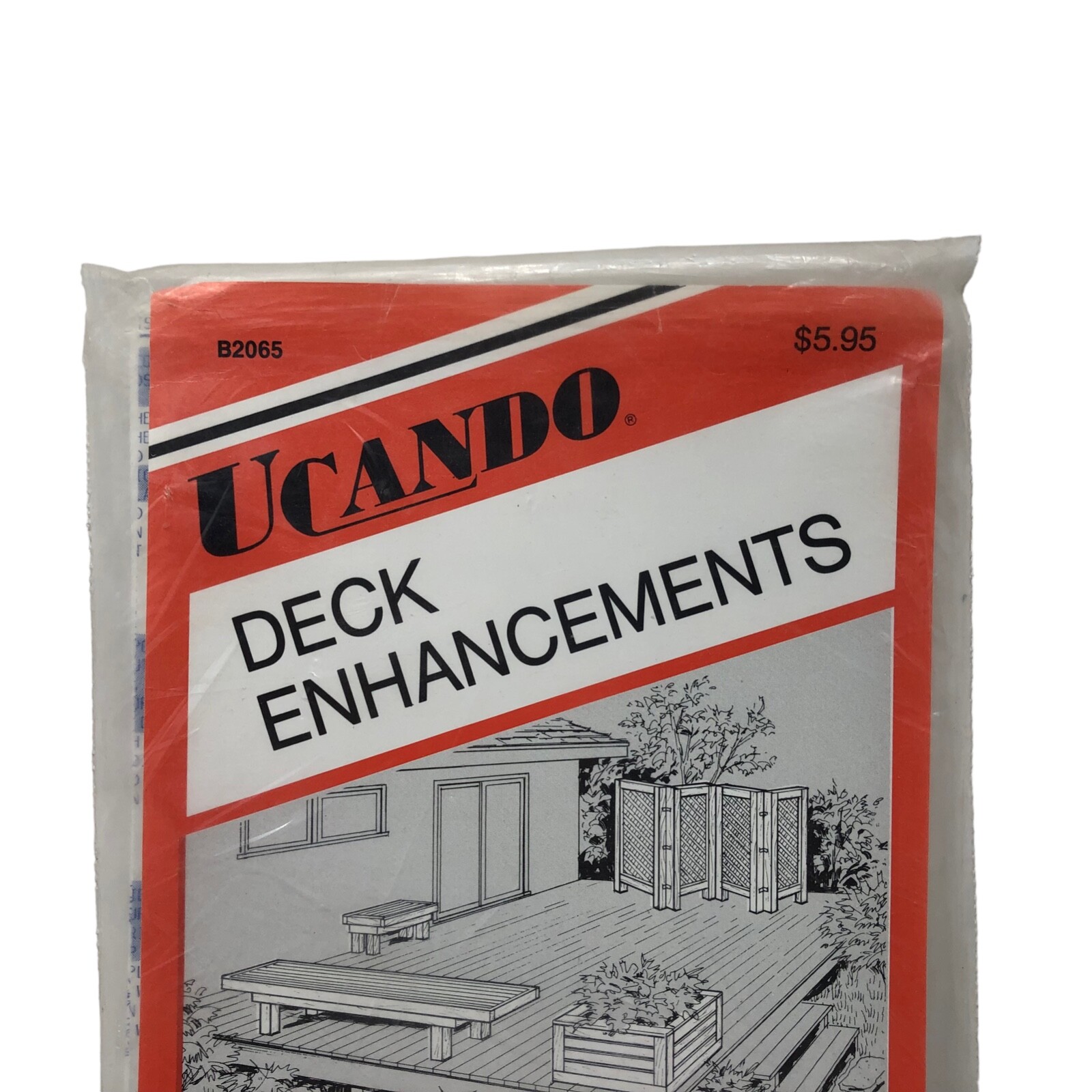 VTG Ucando Deck Enhancements Building Plans For Bench Planter Box Table B2065