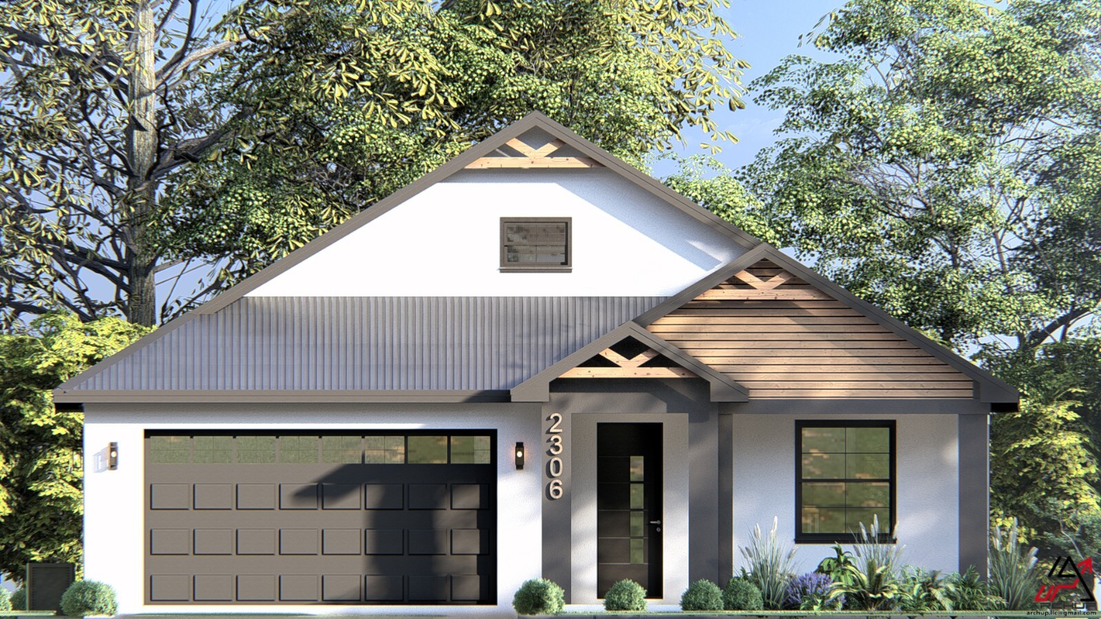 BLUEPRINTS GEORGIA HOUSE PLAN ARCHUP #119