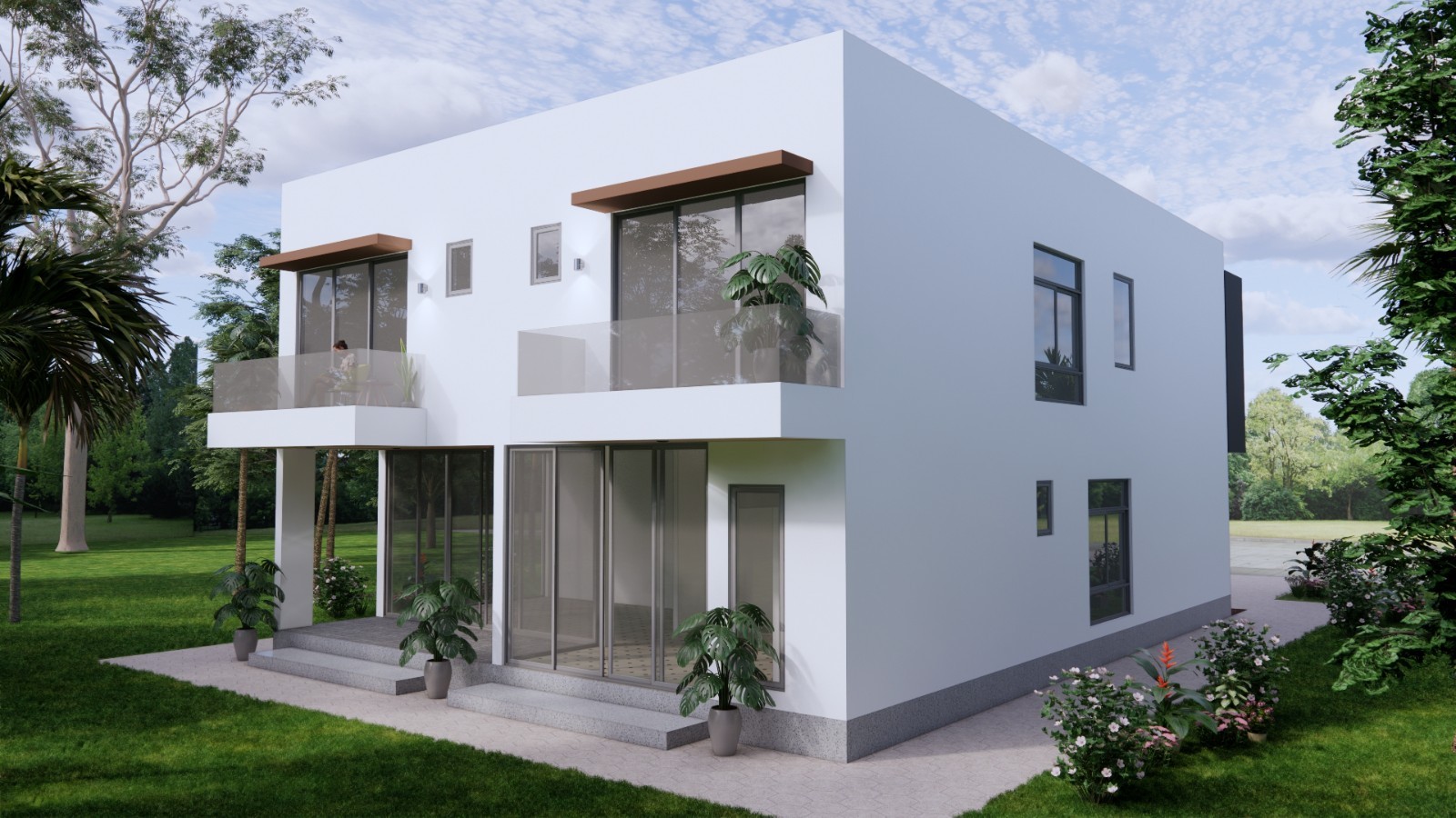 36×49 Feet House Plan 11×15 Meter 5 Bed 7 Bath Slab Roof CAD, PDF, &A4 Hard Copy