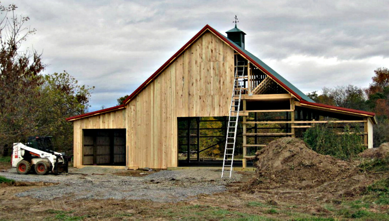 12 Pole-Barn Layouts with Lofts – Complete Construction Plans (B6)