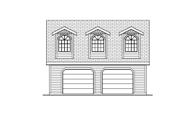 Garage Plan G 2-1920 Bonus Room