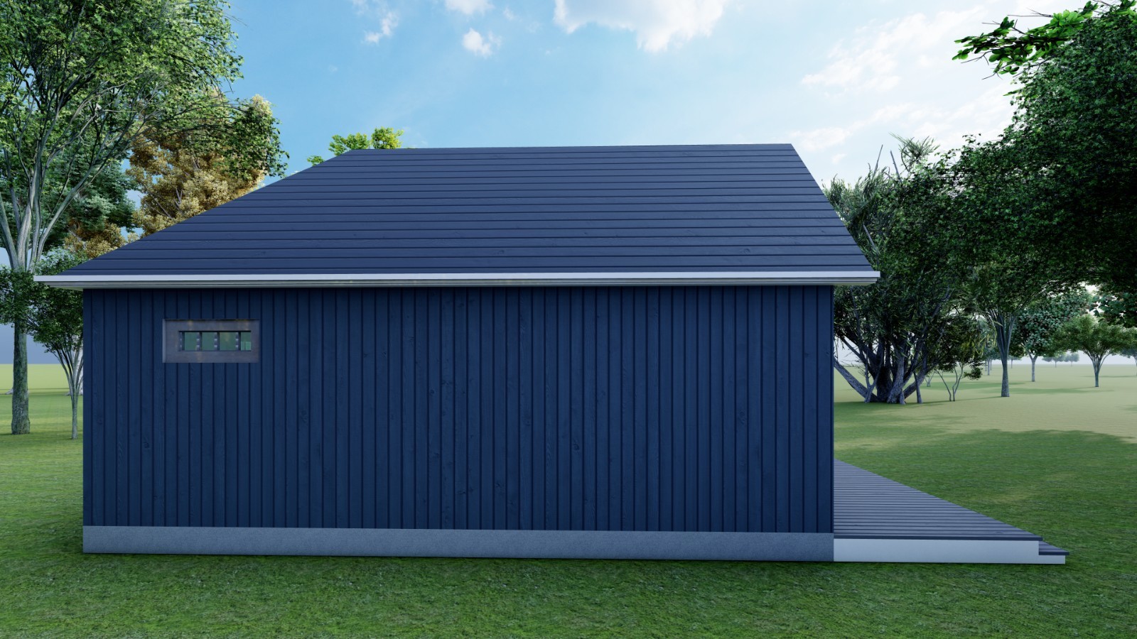 397 Sq Ft One-Bedroom Home ADU Plans