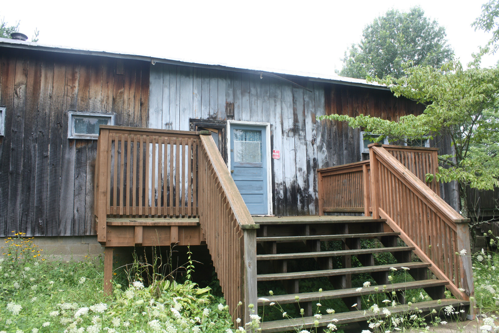Ohio Salt Fork Area Weathered Barn Dismantle Red Oak White Oak Reclaim Rebuild