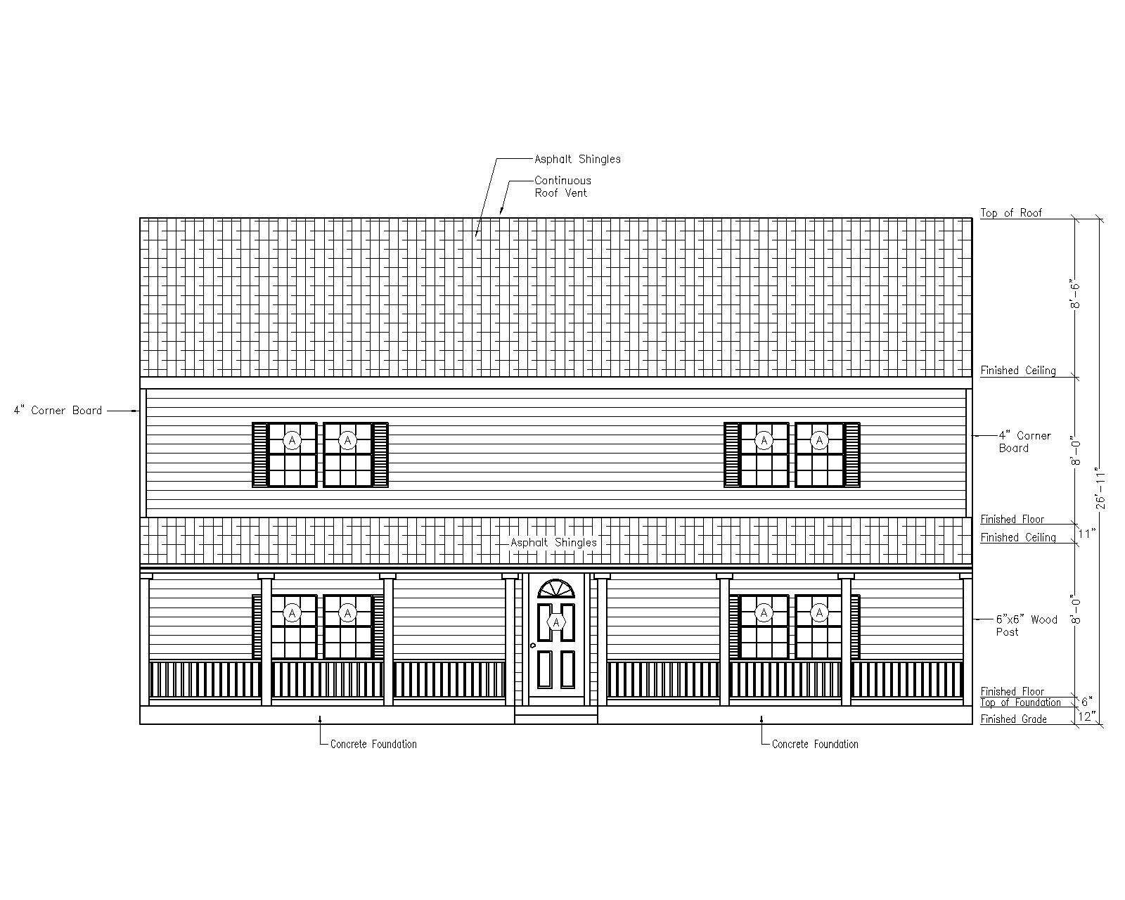 HOUSE PLANS – 3 Bedrooms; 3 Baths; 3150 Square Feet