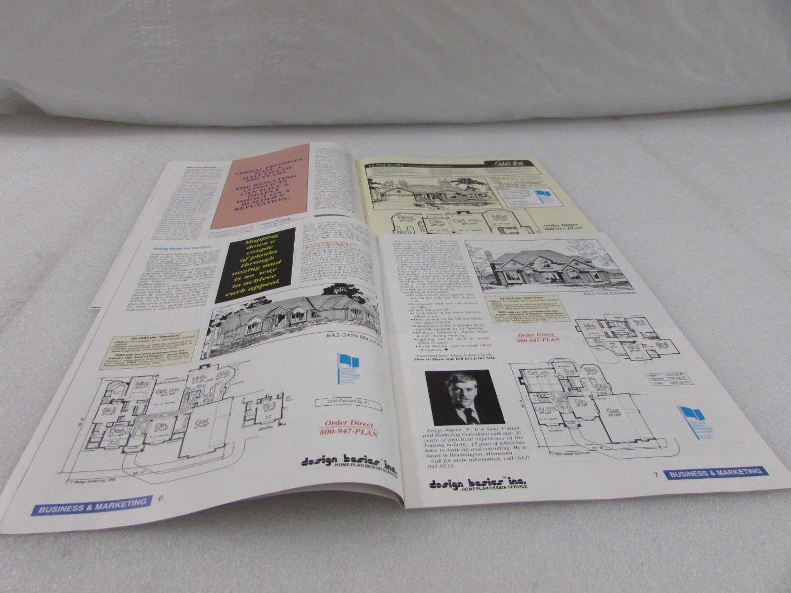 4 Premier Home Plans Catalog: Reference Guide for Today’s Home Builder ’91 ’92