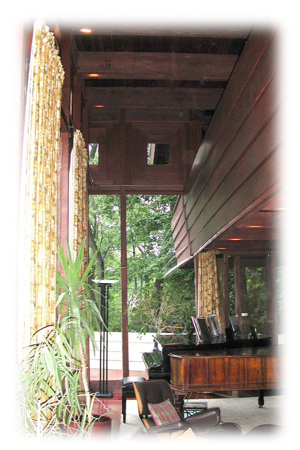 Frank Lloyd Wright, Midcentury Modern Boulter home, PRINTED architectural plans