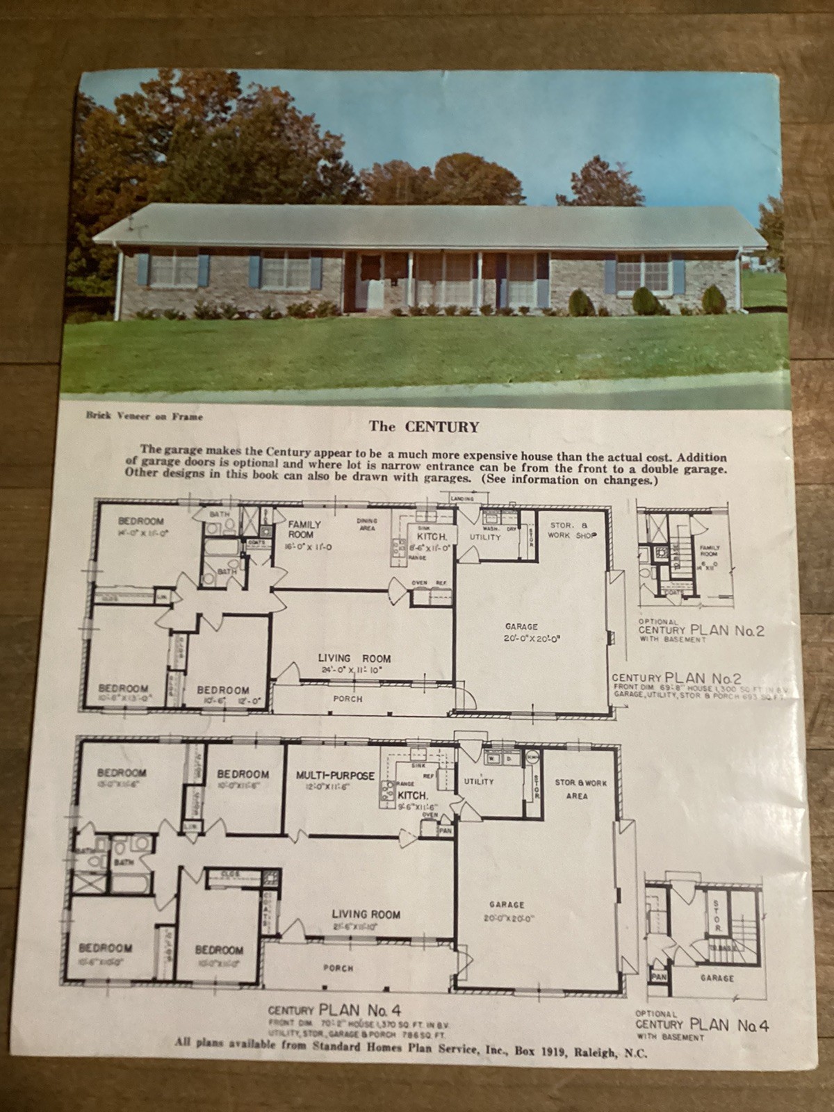 Vintage : HOUSE PLANS “Homes of Comfort” C-86 @ Southern UNITED STATES