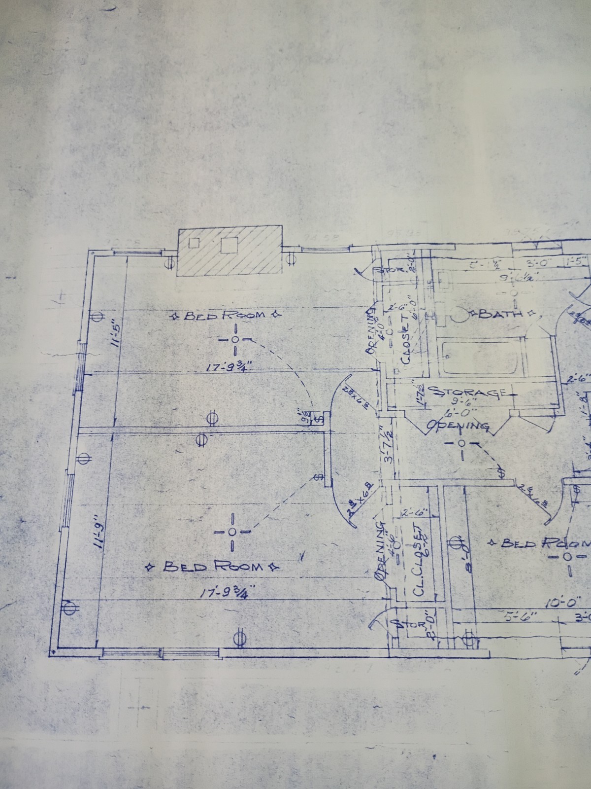 1964 Blueprints Mid Century Modern House Professional Architect of Renown!