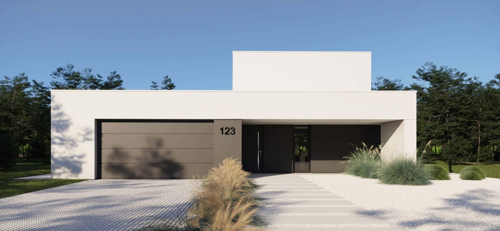 Modern House Plan, American Style House, Barndominium House, Farm House- BODRUM