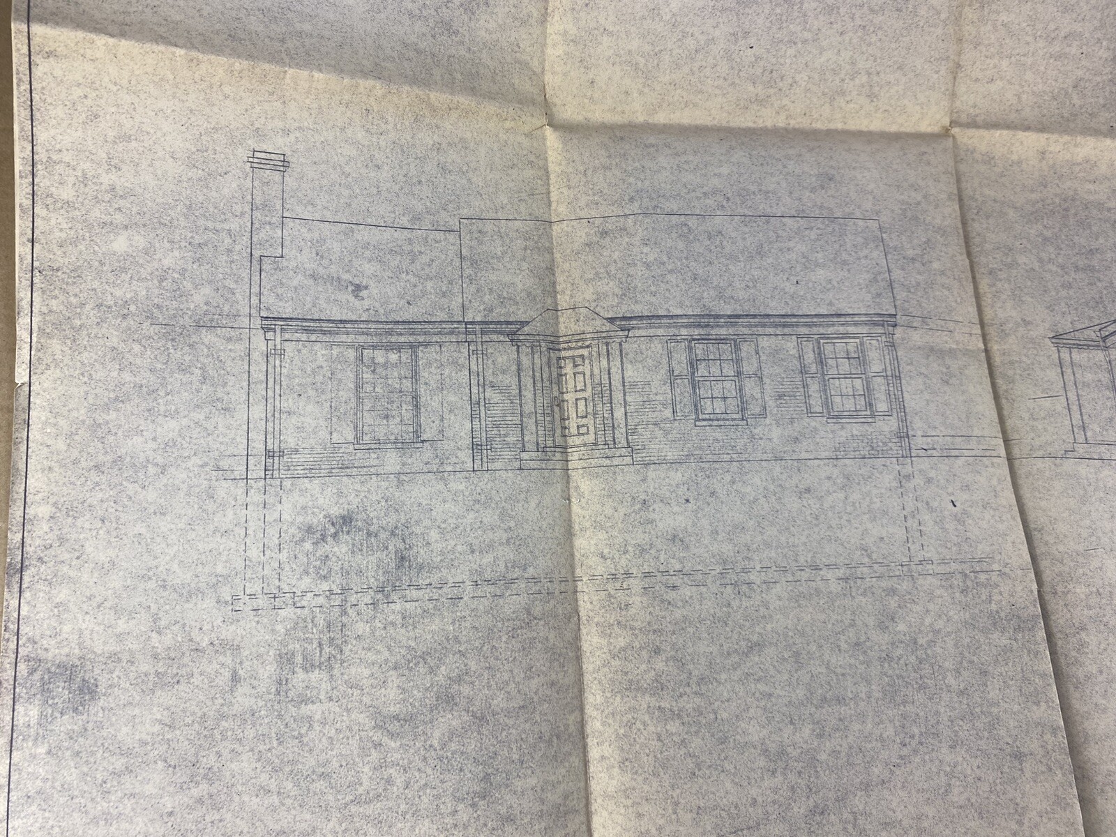 vintage 50s mid century modern house blueprints/ house plans/ mcm/ california
