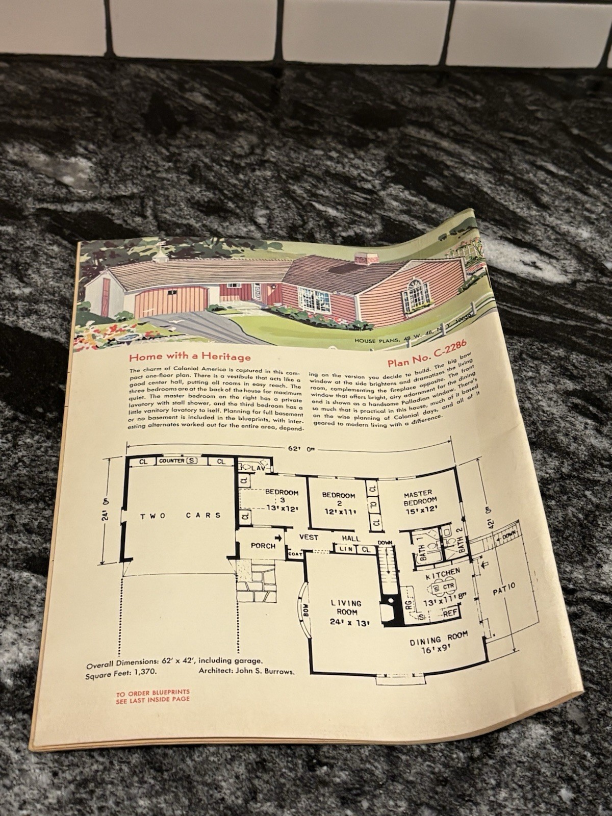 Vtg 1978 Illustrated Popular Homes & Plans 66th Edition Blueprints Magazine MCM