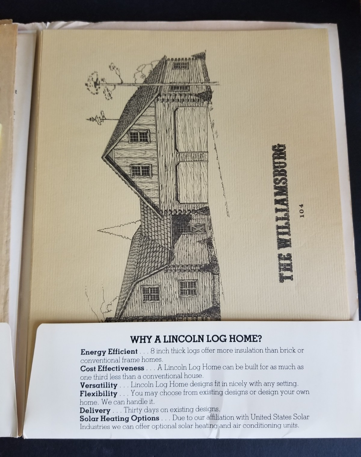 Vintage – Sketches and Floor Plans for Over 30 Lincoln Log Homes