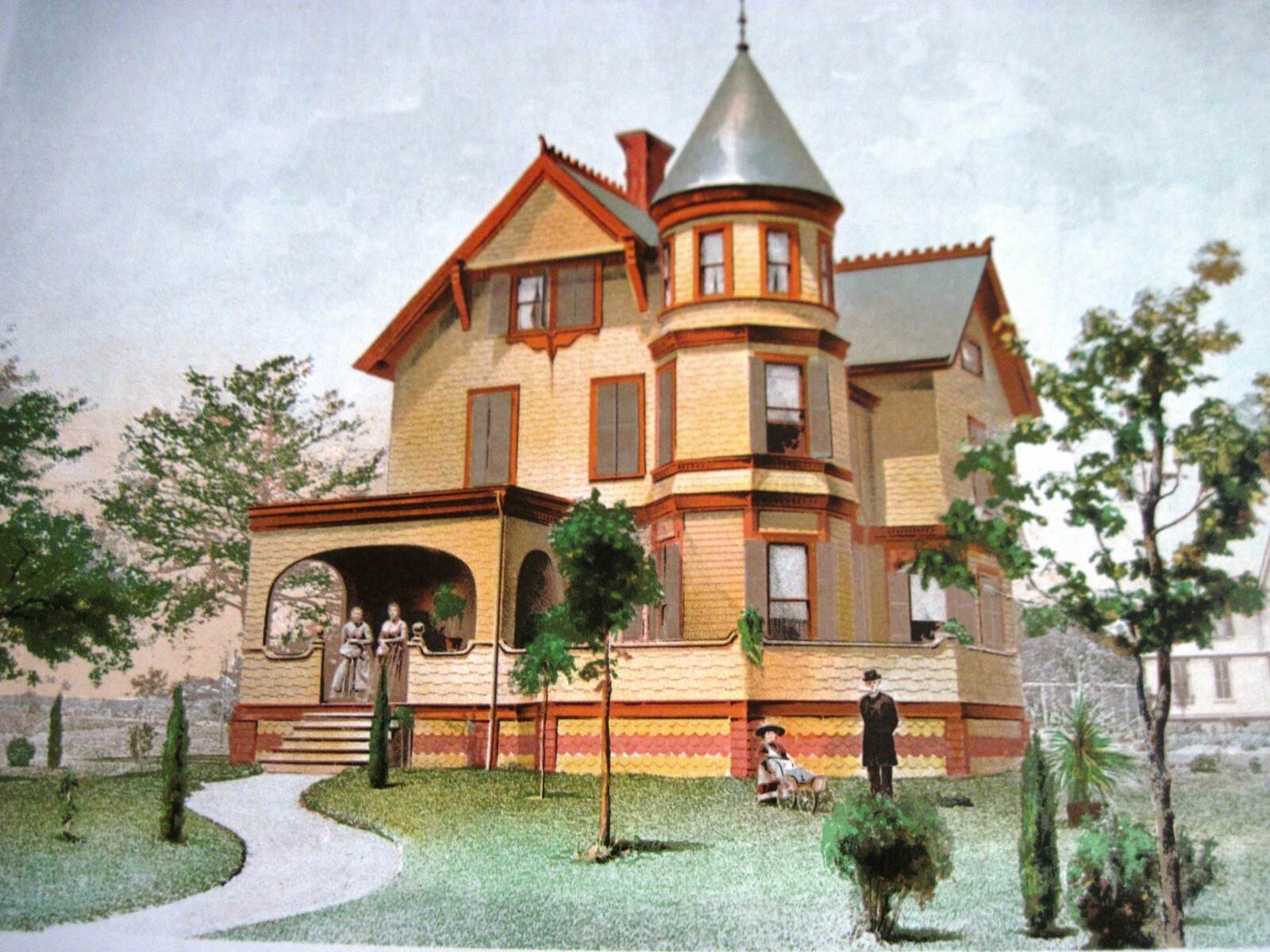 1890 Supplement To The “Scientific American Architects” w/Long Island Mansion*