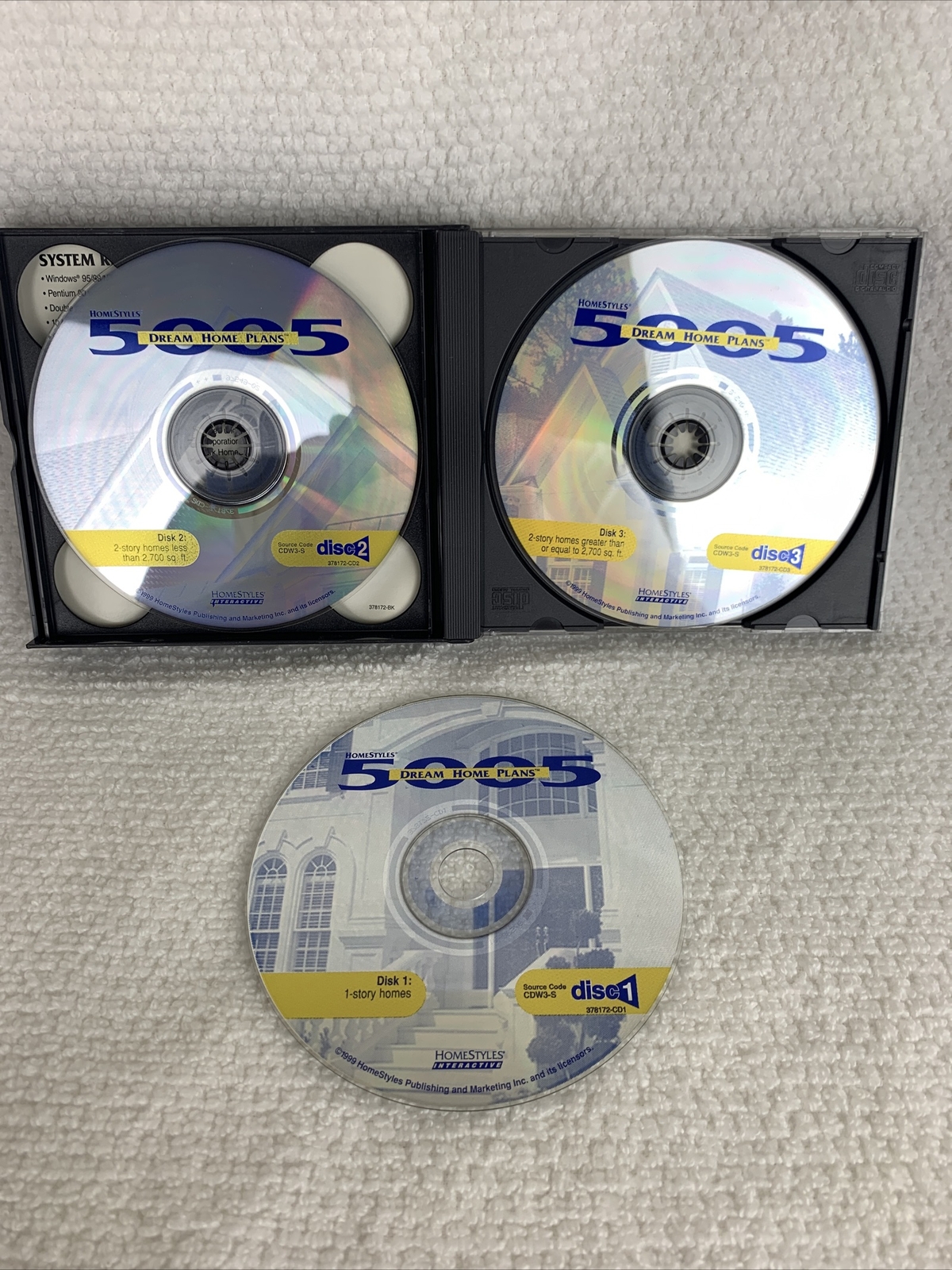 Lot of 2 Home Plans Cds Over 6000 Plans Home style and Expert Software Be