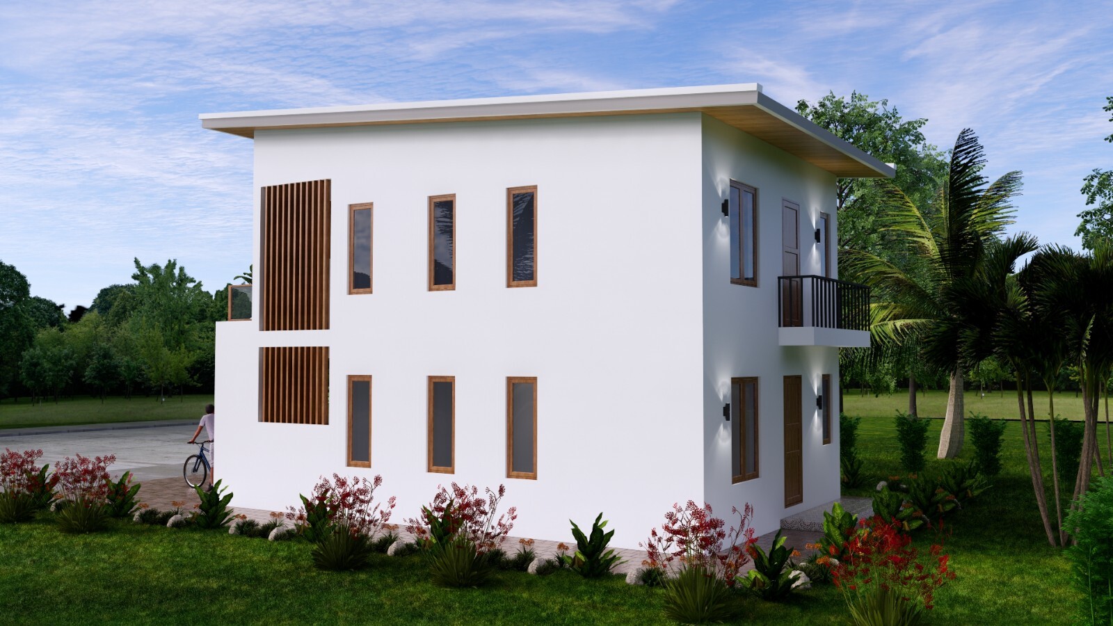 20×30 Duplex House 6×9 Meter 2 Beds 1 Bath Each Floor Shed PDF & A4 Hard Copy