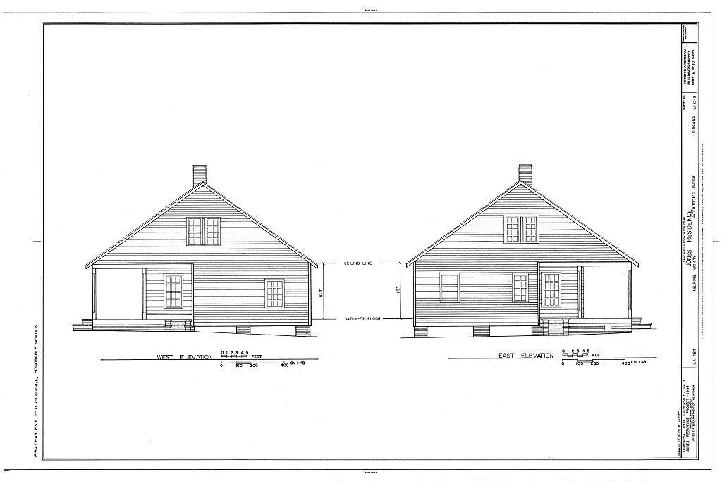 Southern Style farmhouse, porch, spacious 3 bedrooms, Architectural Plans