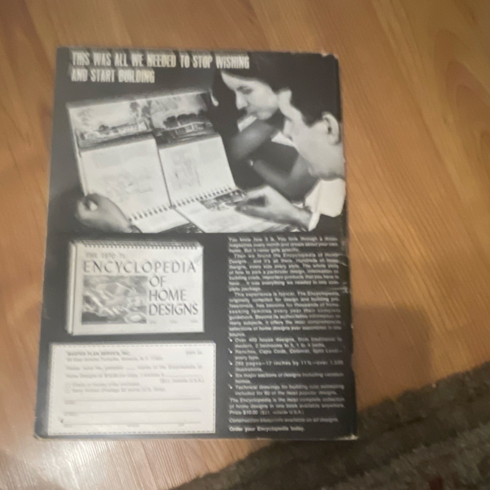 Pall Mall Vintage/Retro Home Plans & Products Home Designs Plan Book Publication
