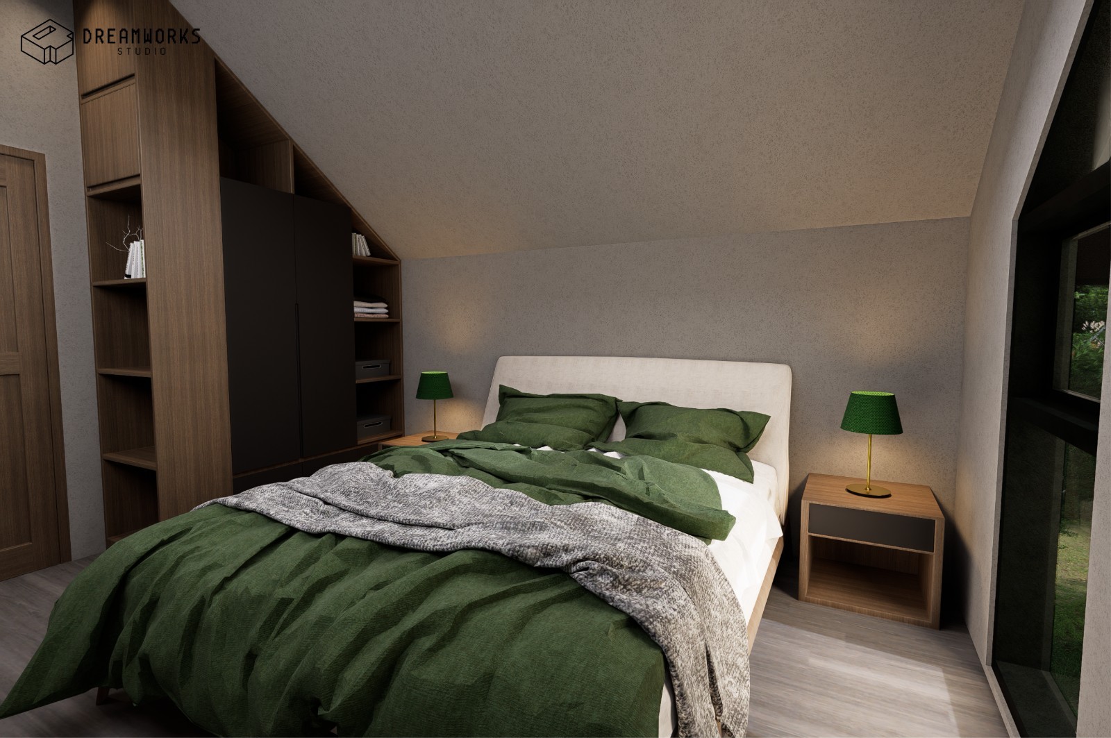 Modern Tiny House with Mezzanine 4×9 Meters | 1 Bedroom | Houseplan