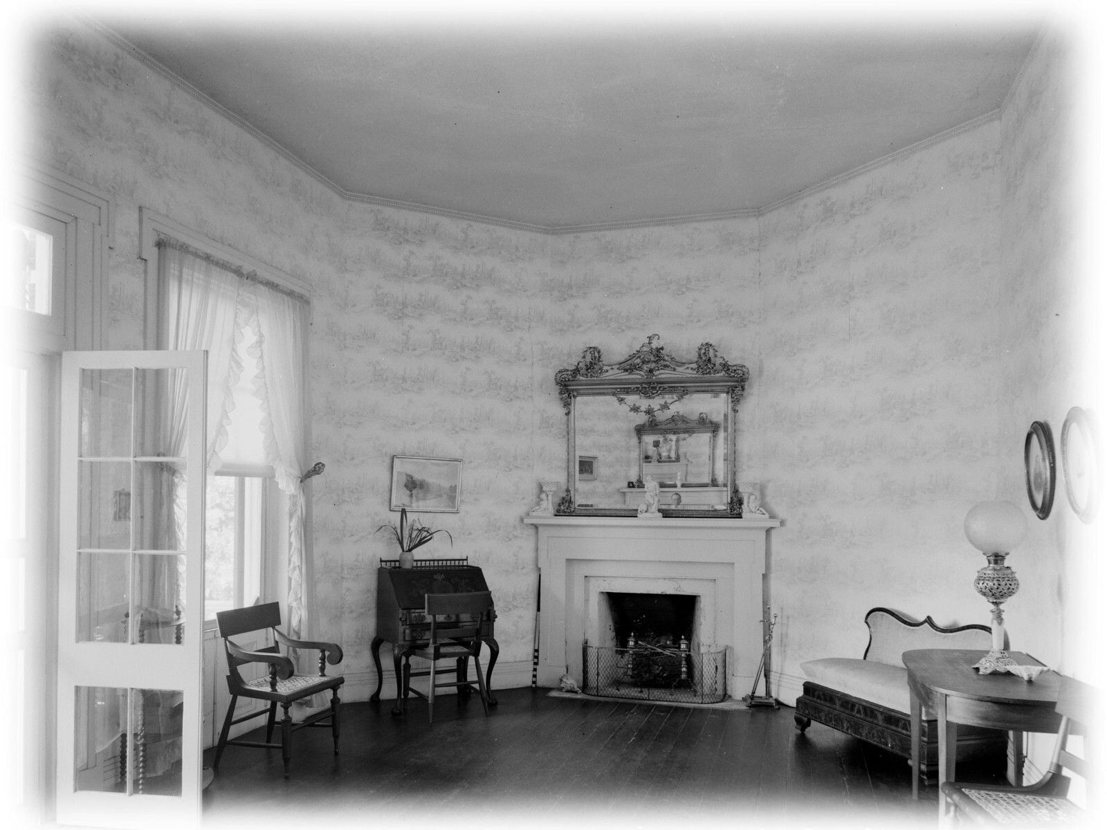 Poplar Forest by Thomas Jefferson, octagon Colonial country house detailed plans