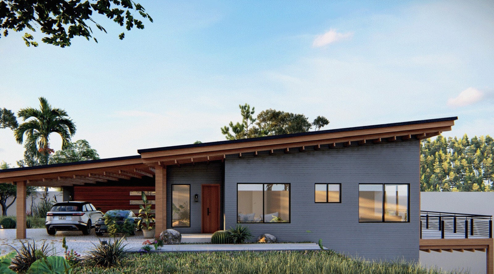 Plans for 5-Bedroom House with Walkout Basement & Mezzanine – Includes Architect