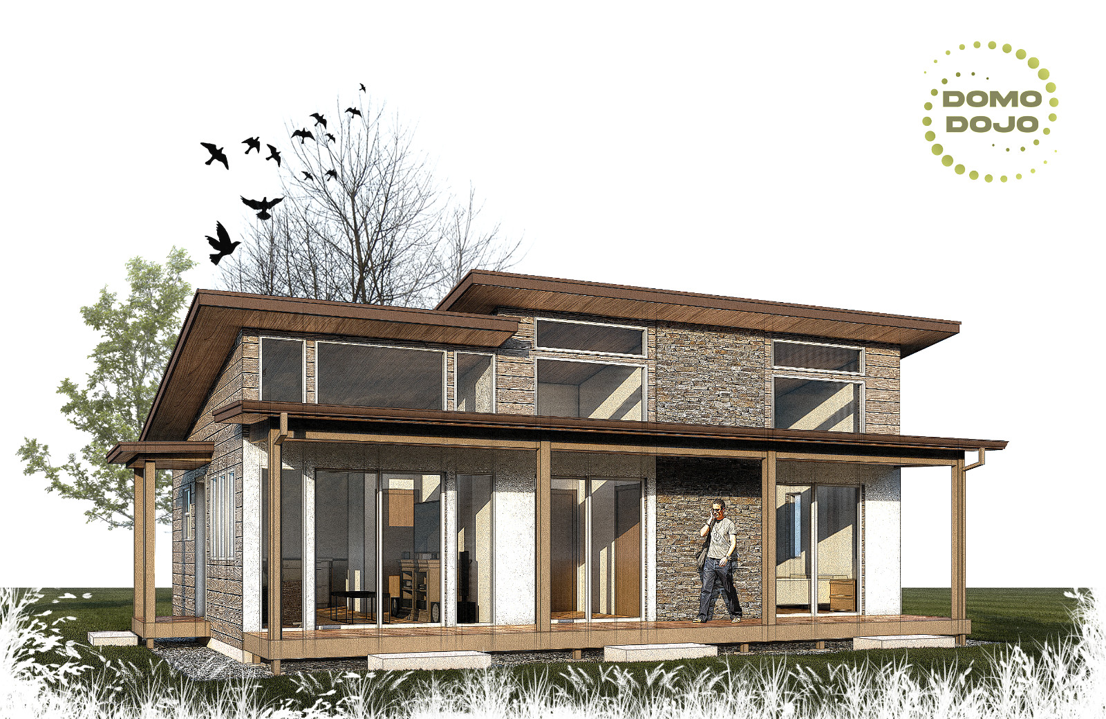 Outdoor Living ADU Plans – PDF Downloadable Blueprint