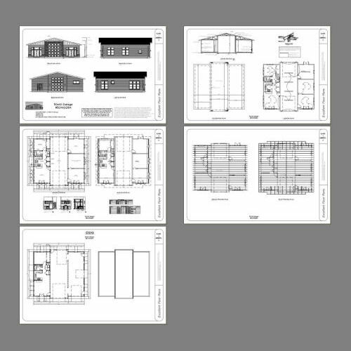 50×48 1-RV Garage 1 Br 1 Ba – PDF FloorPlan – 2,274 sqft – Model 5A