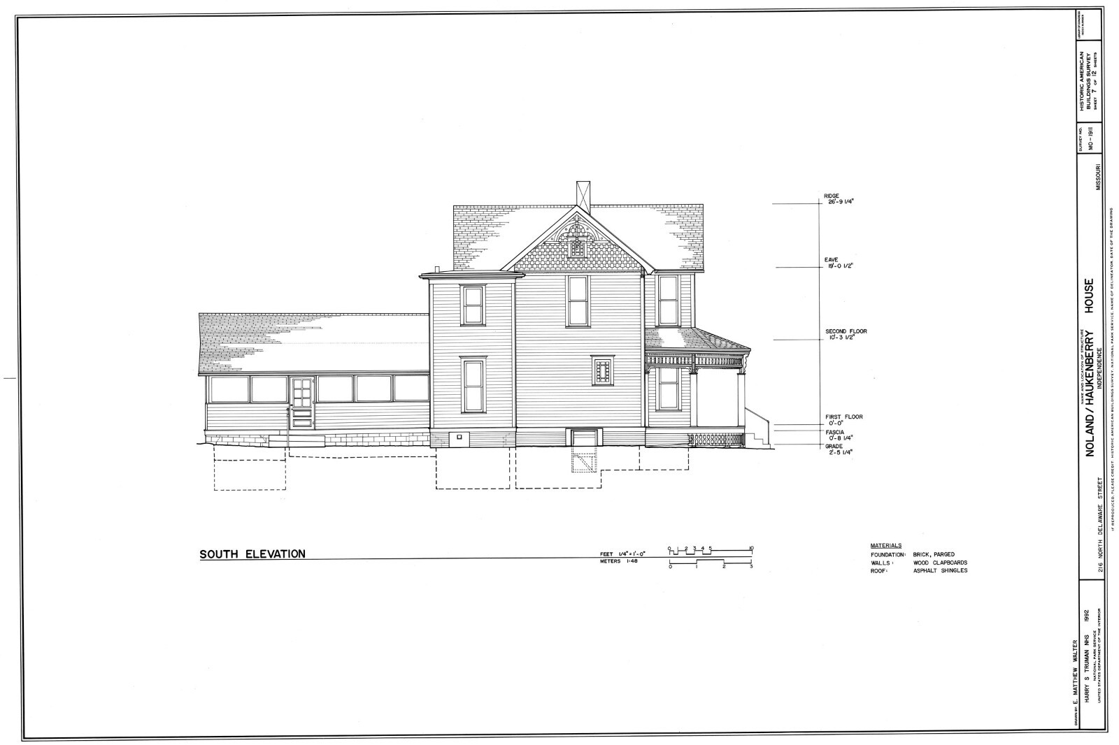 Victorian style home, wrap-around porch, 3 bedrooms, architectural prints