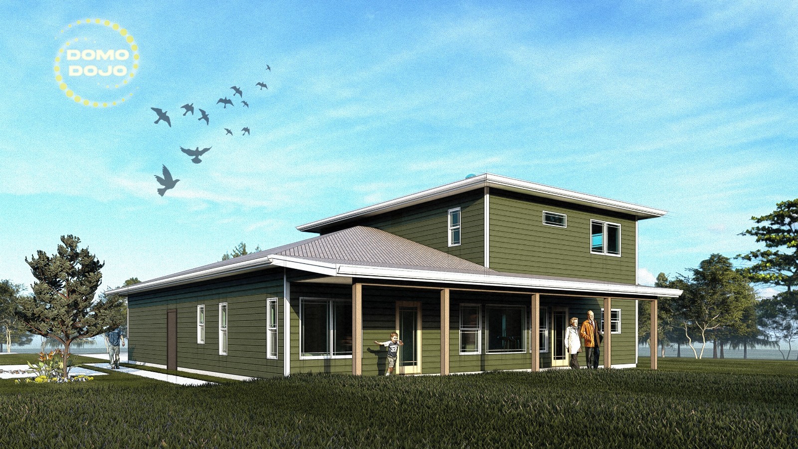 One With Nature House Plans – PDF Downloadable Blueprint