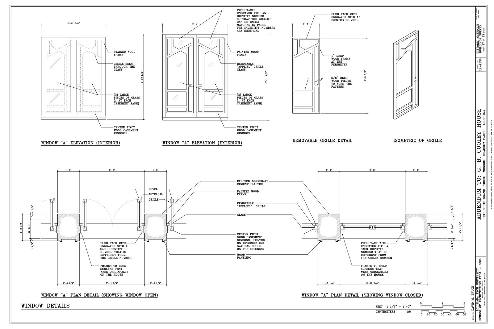 Prairie Style home by Walter Burley Griffin, 5 bedrooms, brick/wood house plans