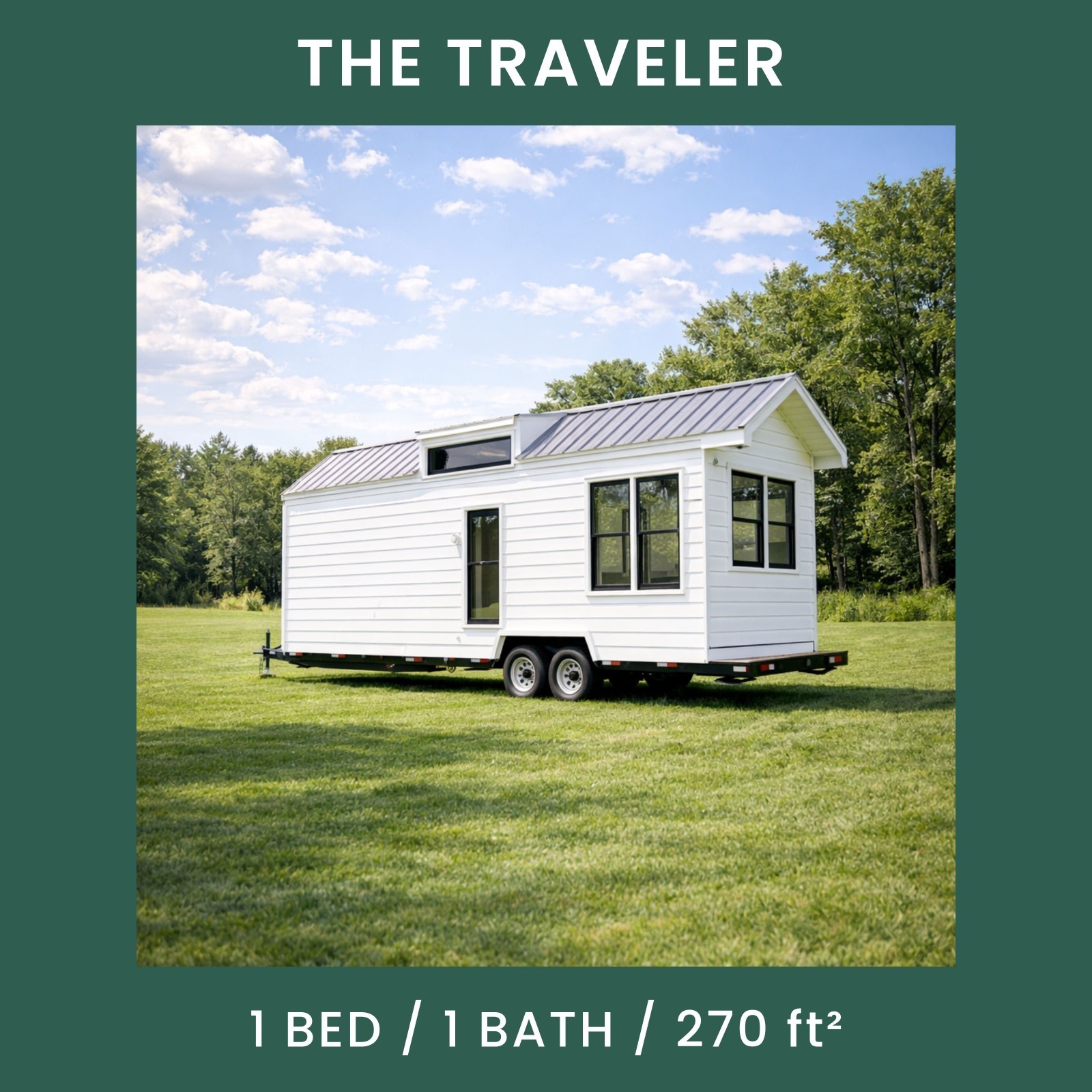 The Traveler Tiny House Blueprint Set