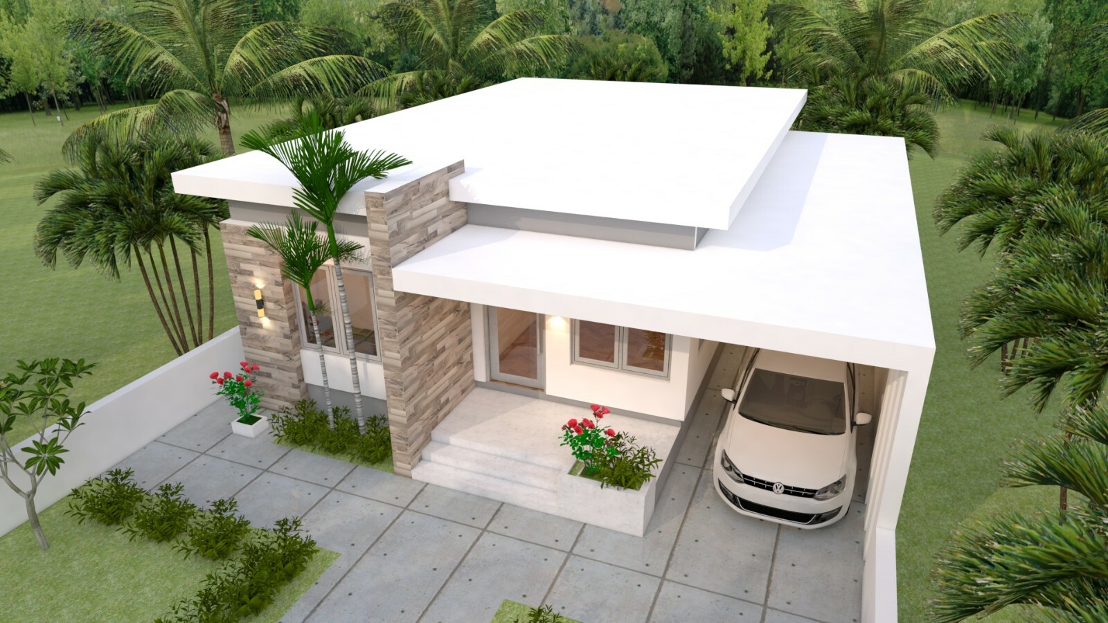 33×43 Feet House Design 10×13 Meter 3 Beds PDF Full Plan (A4 Hard Copy)