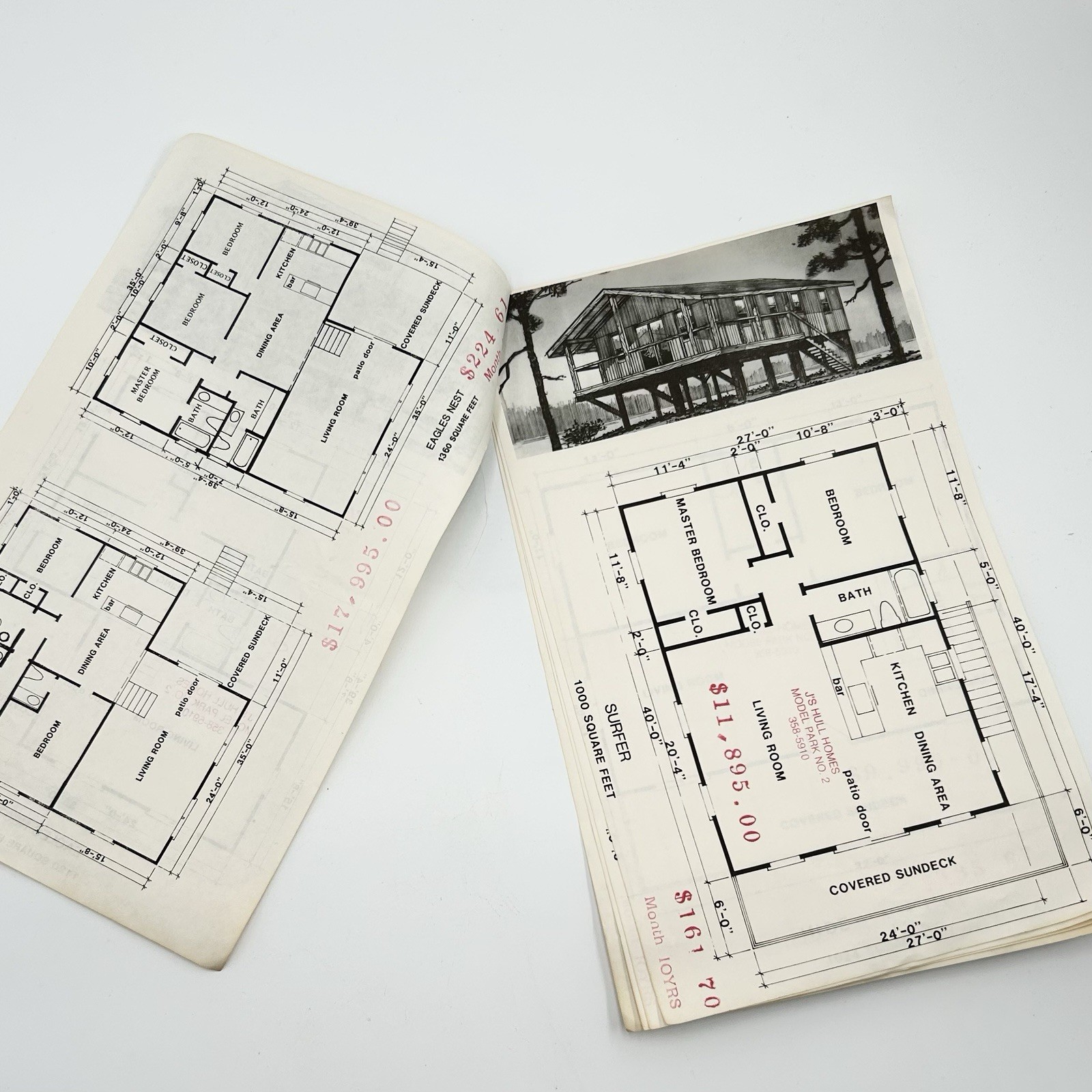 4 Very VTG Floor Plans Home With Pricing County Living