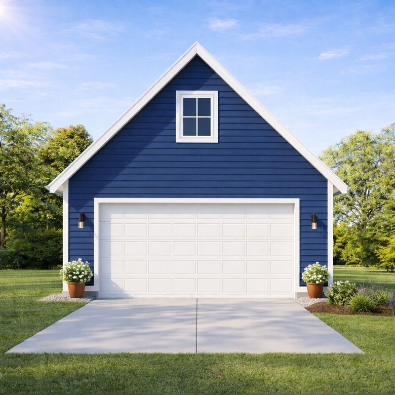 24’x30′ Two Car Garage Plan with Loft
