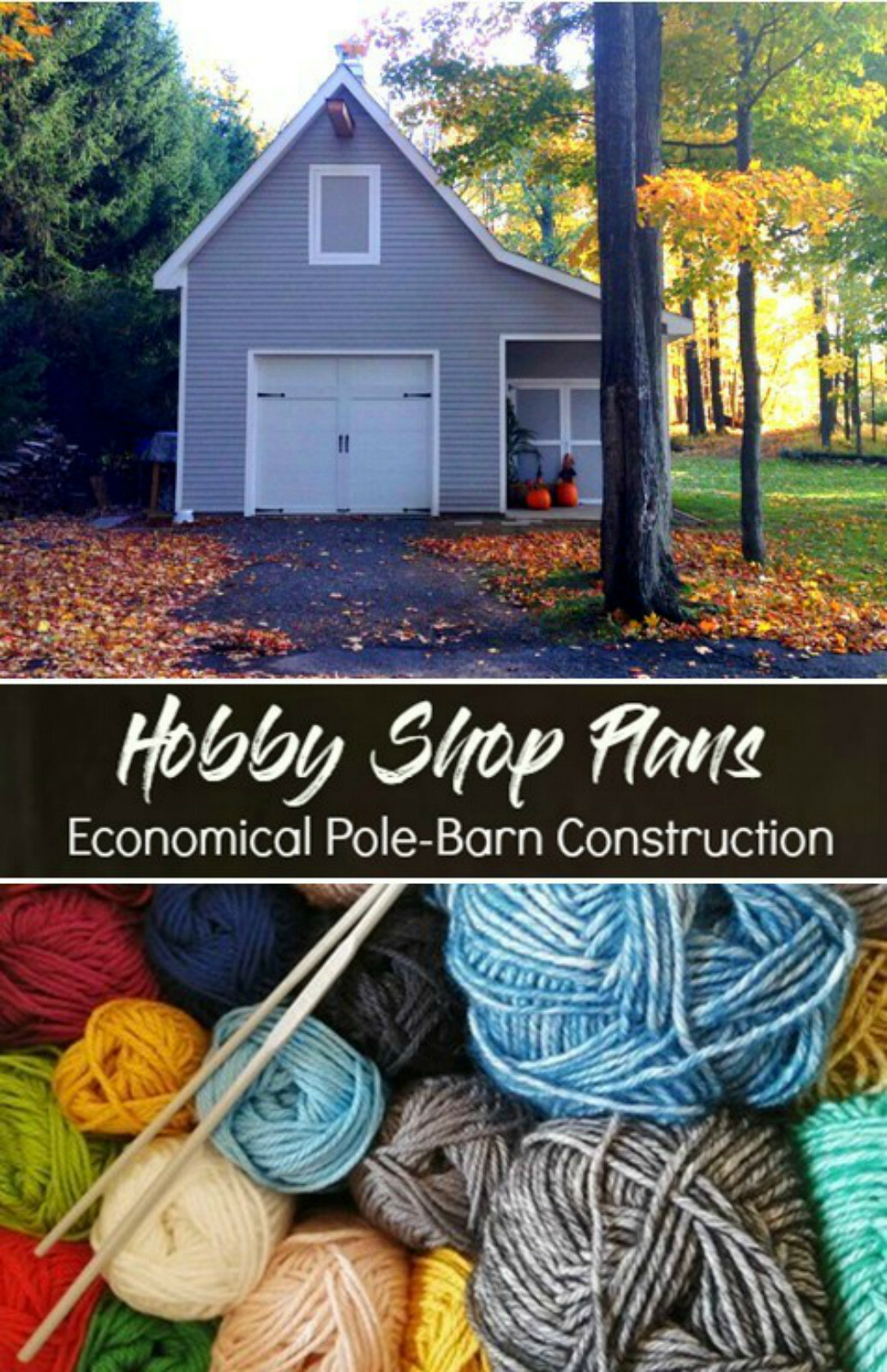14 Hobby Barn Designs – Complete Pole-Barn Construction Plans (S2)