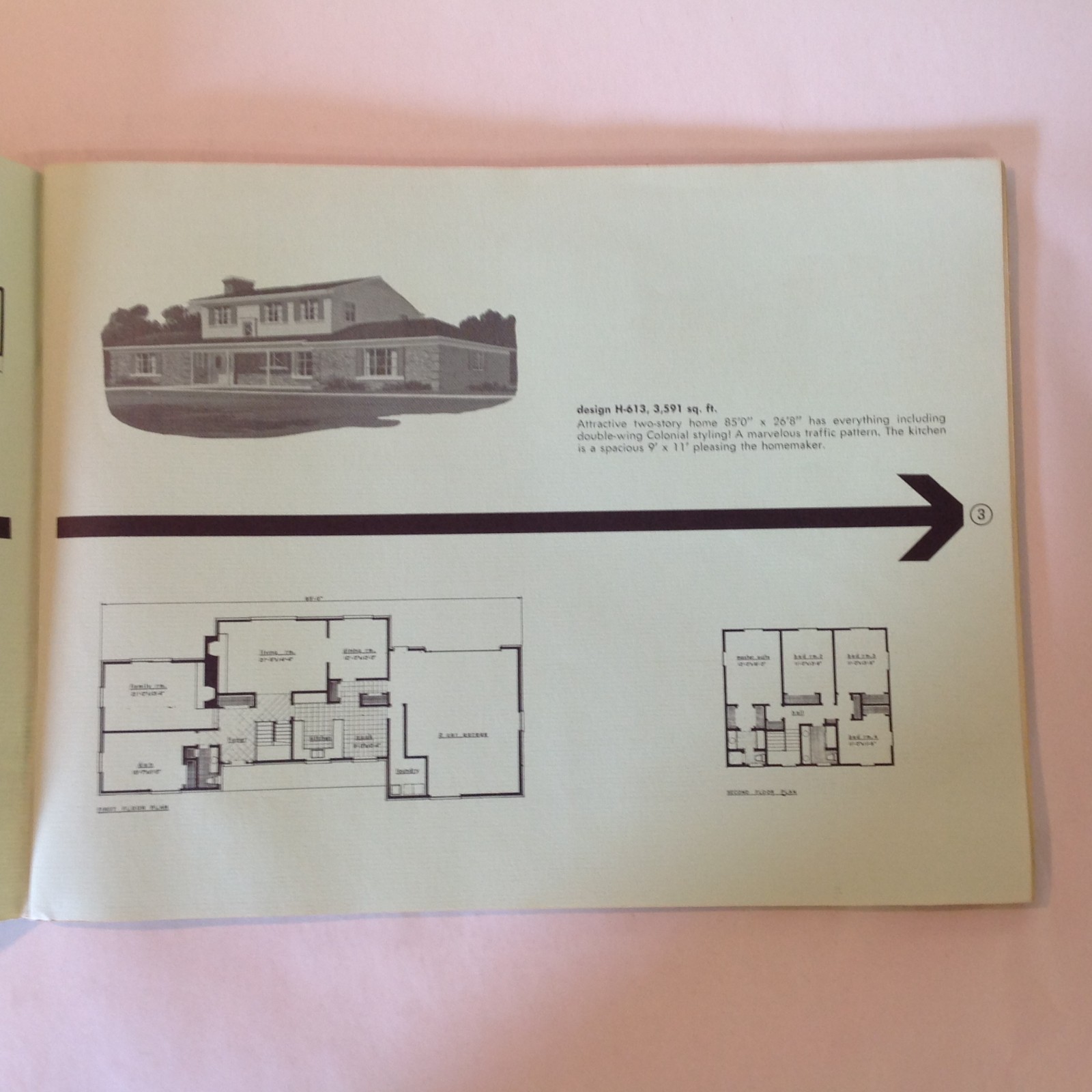 Vintage 1950’s-60’s The Detroit News Parade of Homes 92 Home Designs Booklet MI