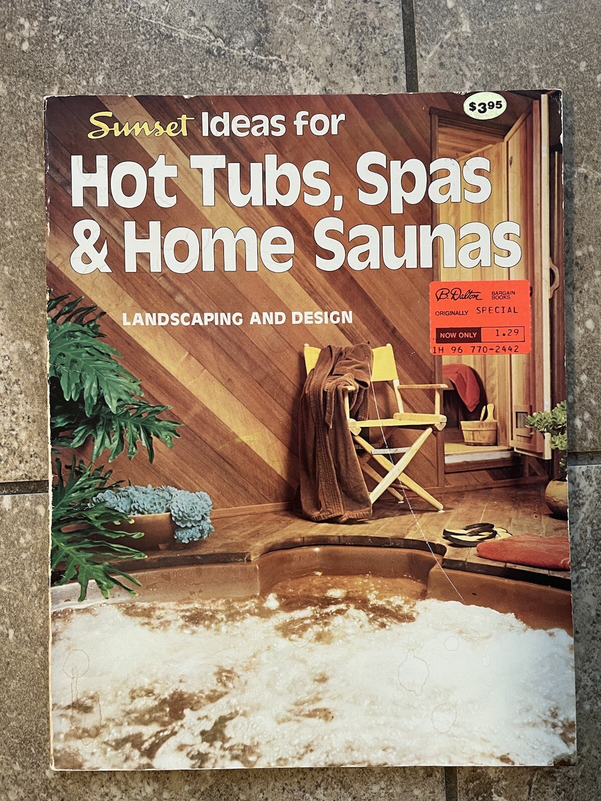 LOT of 4-Sunset Books- Furniture Finishing/Deck + Patio Building/Hot tubs (80s)