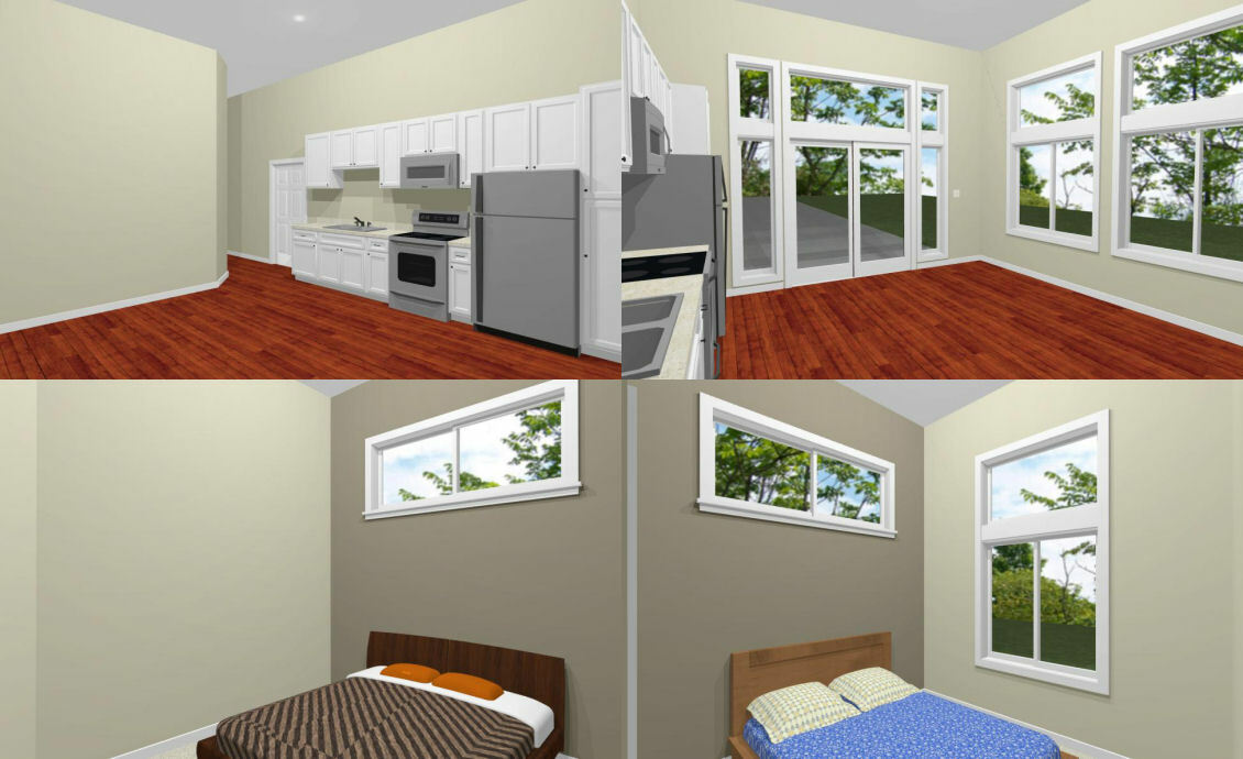50×48 1-RV 1-Car Garage 2 Br 1.5 Ba – PDF FloorPlan – 2,274 sqft – Model 5E