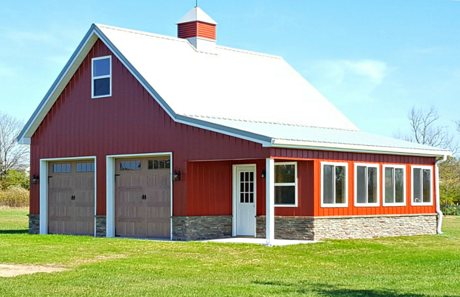 12 Pole-Barn Layouts with Lofts – Complete Construction Plans (B6)