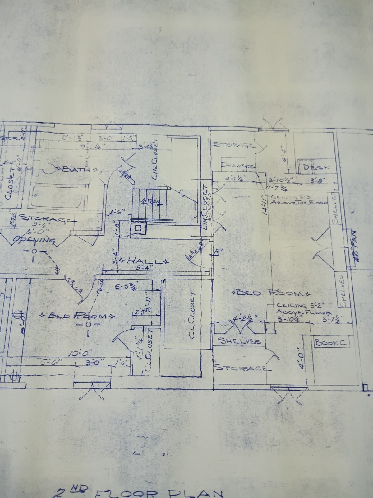 1964 Blueprints Mid Century Modern House Professional Architect of Renown!