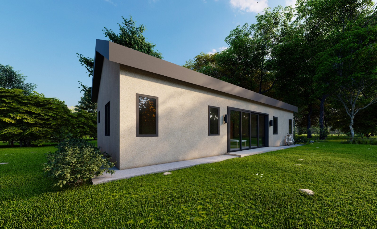 2 Bedroom ADU house plan with 40’X20′ (800 sq. ft.) | PDF Download