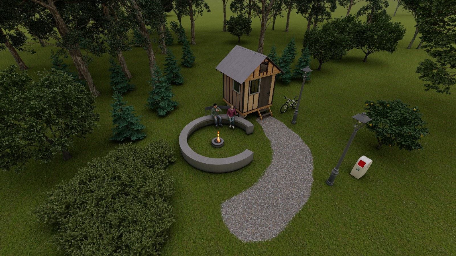 Comprehensive Building Plans for 8’x8′ Tiny Home with Loft – 64 sqft area