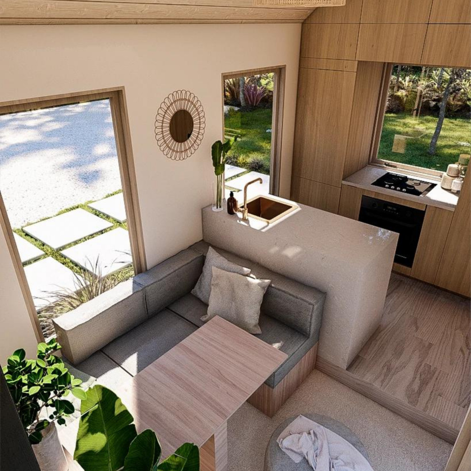 Modern House Plan Home Building Plans Blueprints, Small Cabin – Tiny House Plans