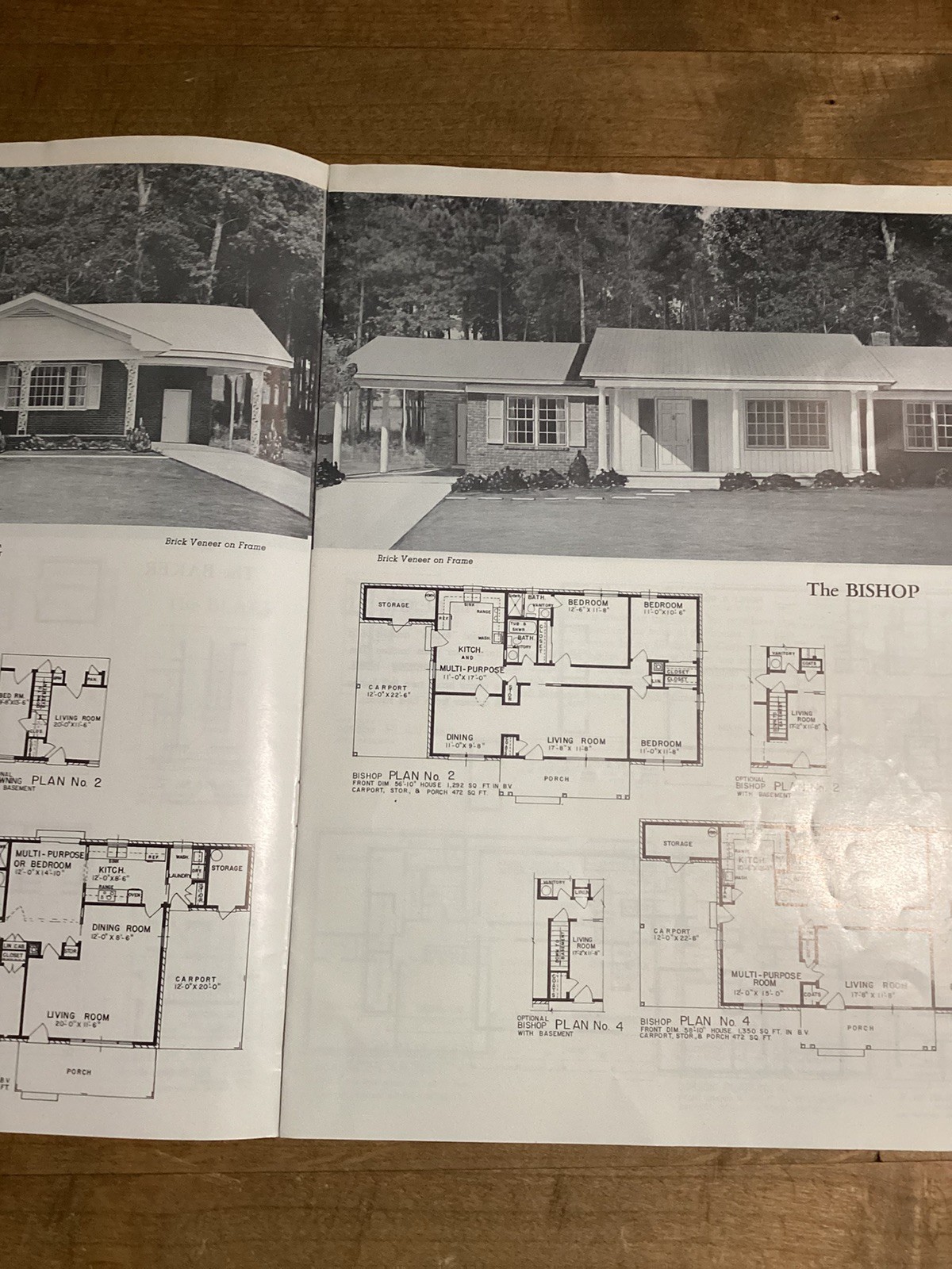 Vintage : HOUSE PLANS “Homes Of Today” B-86 Standard Homes Plans UNITED STATES
