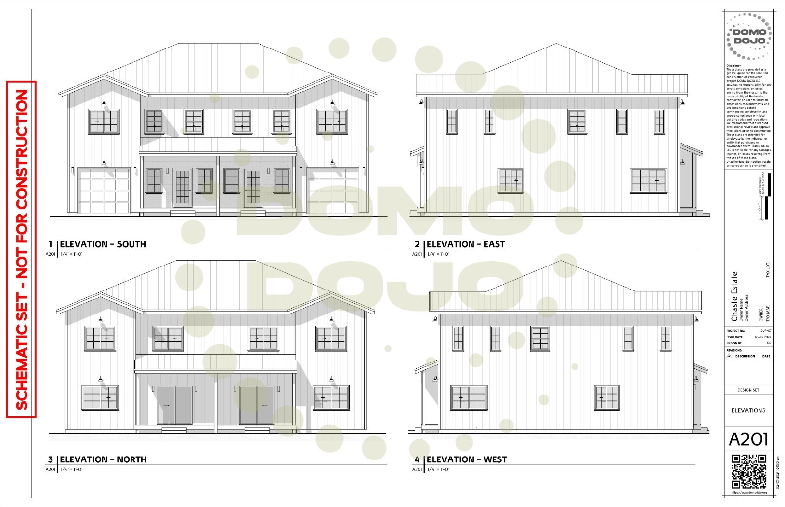 Chaste Estate Duplex Plans – PDF Downloadable Blueprint