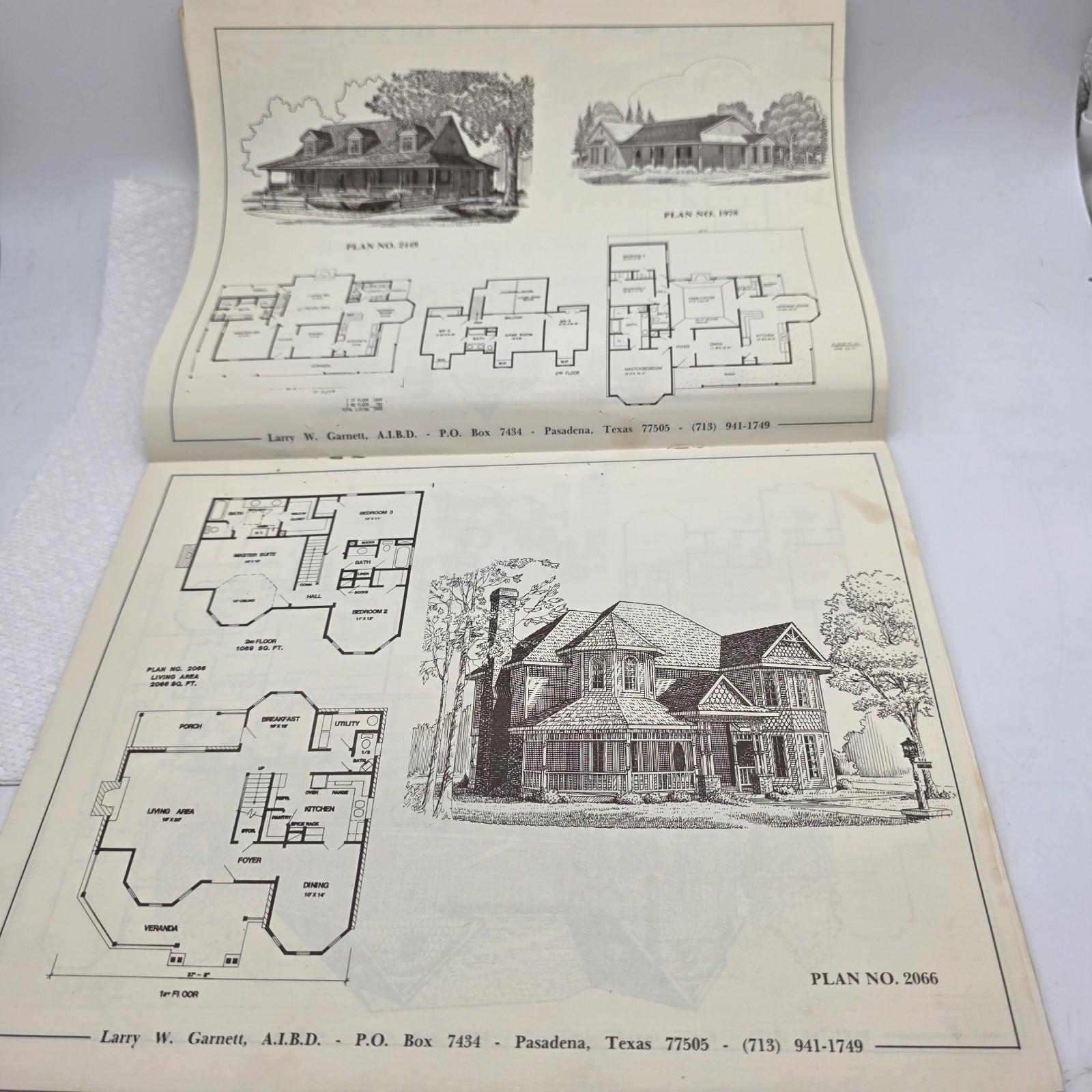 Vintage Victorian Homes Architectural Plan Booklet – Larry W. Garnett, A.I.B.D.